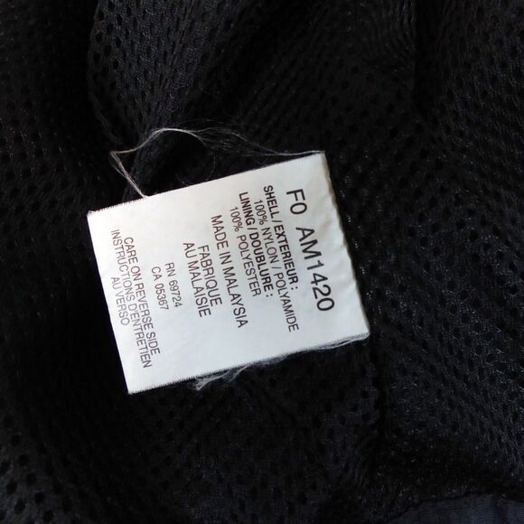 Columbia Ripstop Vest Mens L Black Full Zip Nylon Outdoor Hiking Techwear VTG - Picture 13 of 14